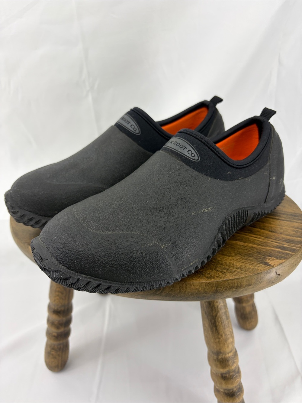 Muck Boot Black Edgewater Camp Shoes Neoprene Waterproof Slip-on, Womens 5 / 5.5